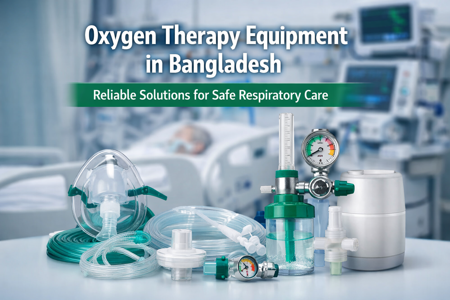 Best Oxygen Therapy Equipment in Bangladesh for Hospitals & Clinics